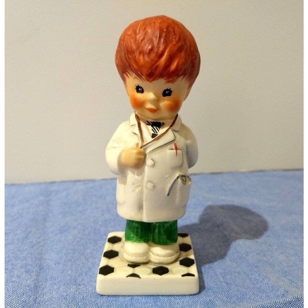 Goebel Charlot Byj REDHEAD Doctor TROUBLE SHOOTER Figurineโ #67 TMK4 Germany VTG